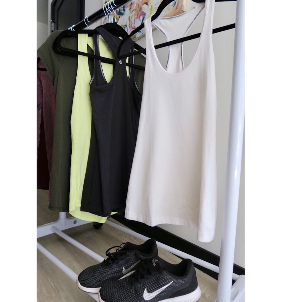 Lululemon White Tank